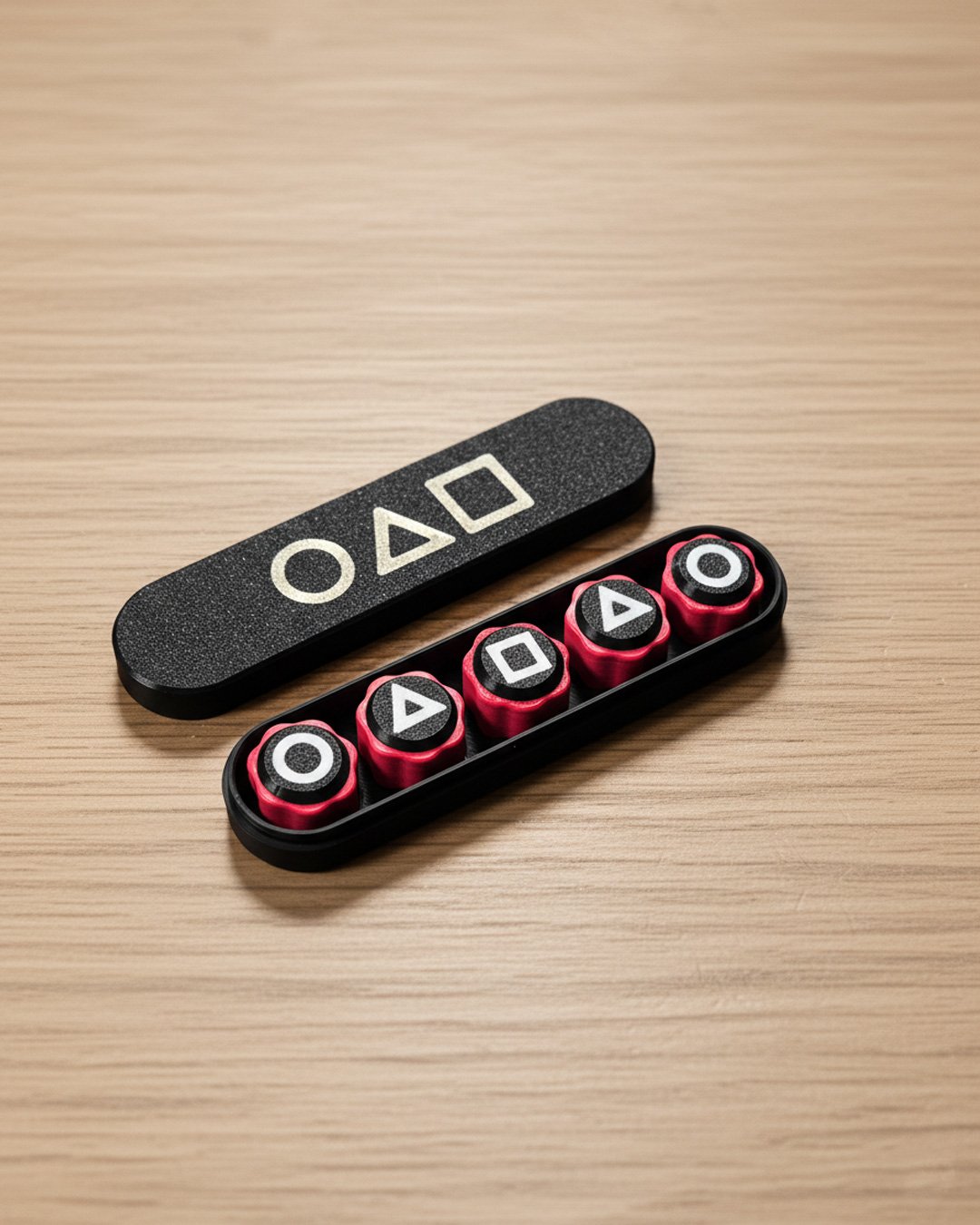 Dados Gonggi de El Juego del Calamar