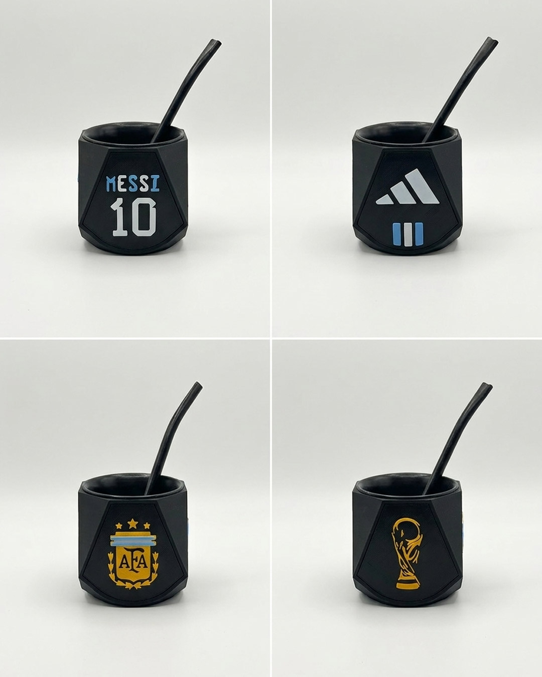Mate 3D Personalizado con Bombilla