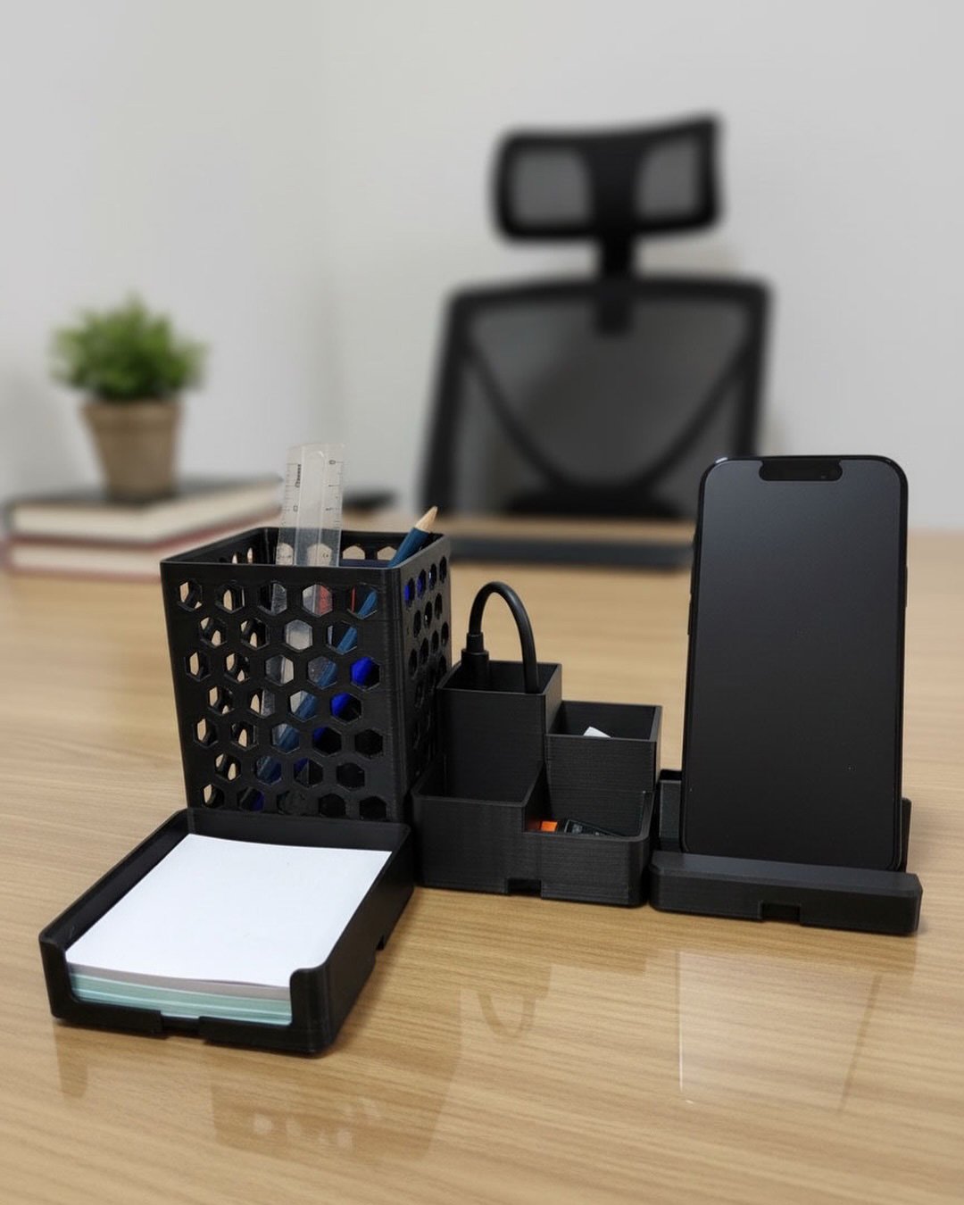 Organizador modular de escritorio